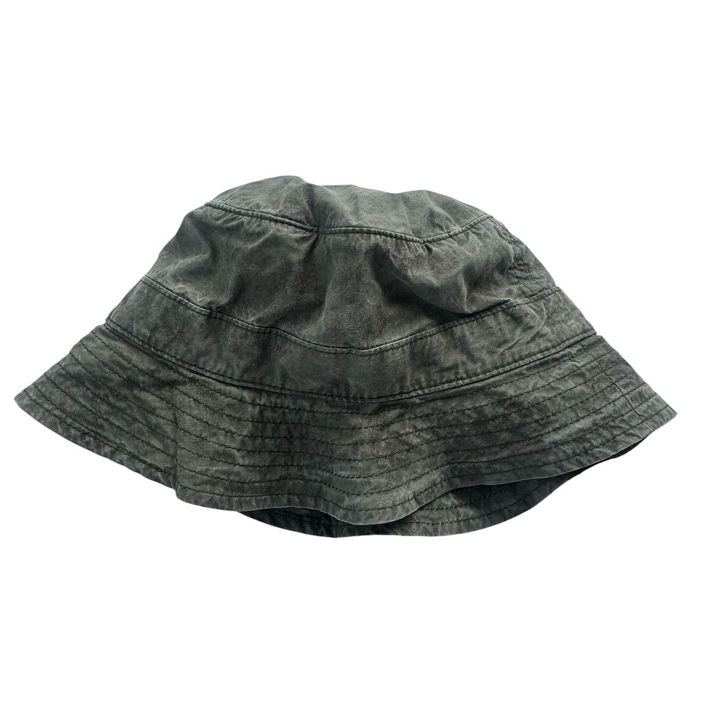 James Perse Bucket Hat Camouflage Army Green L/XL Cotton